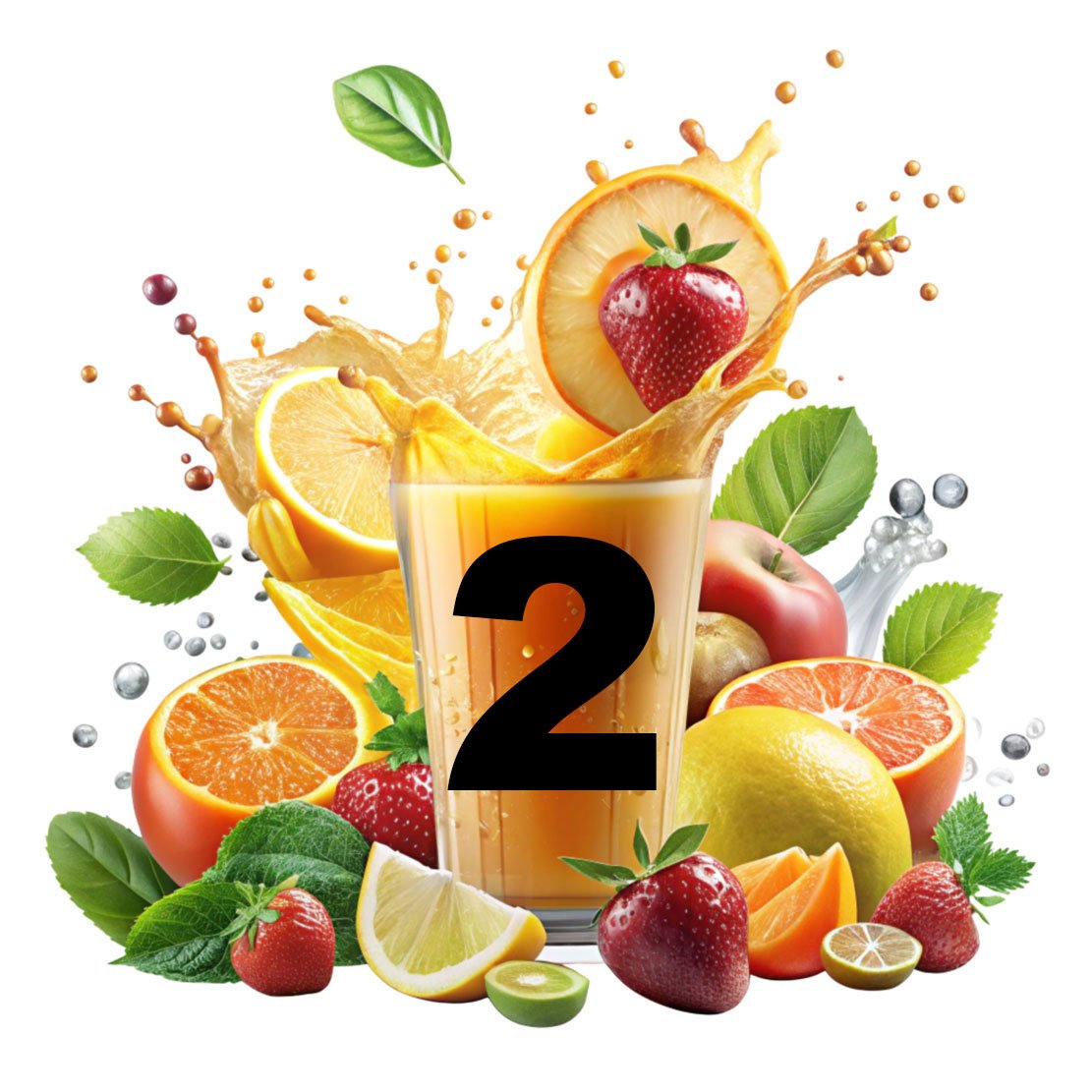 عصير فواكه مشكل 01