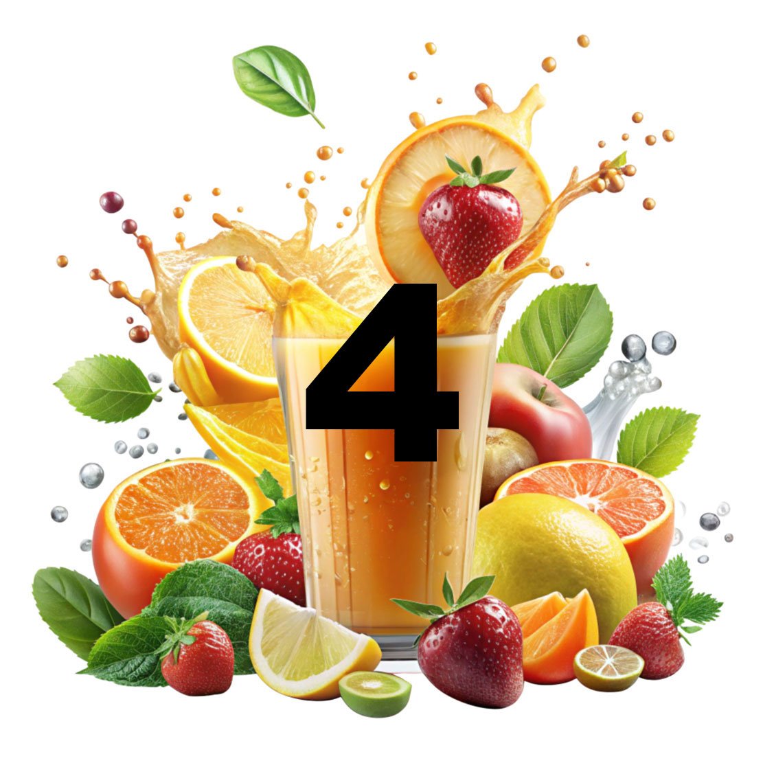 عصير فواكه مشكل 02